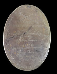 1876 PEACE MEDAL - GRANT & CHIEF WASHAKIE