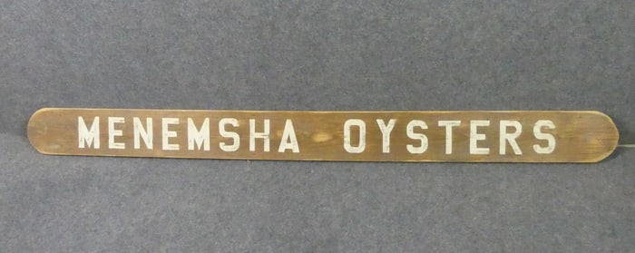 MENEMSHA OYSTERS SIGN