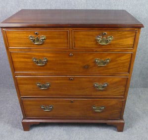 PERIOD MAHOGANY CHIPPENDALE CHEST
