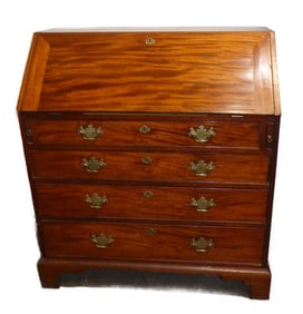 PERIOD MAHOGANY SLANT LID DESK