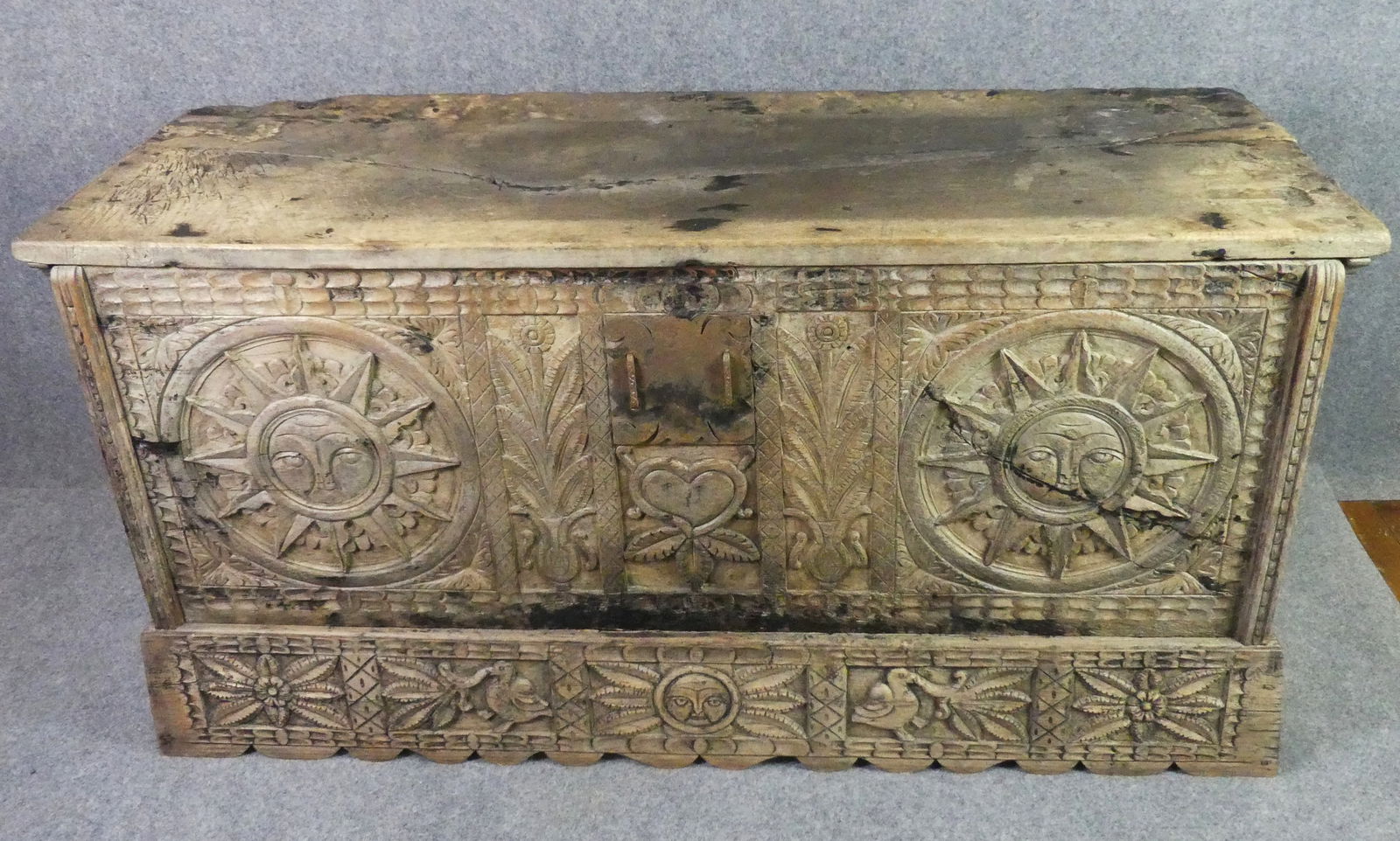 EARLY EUROPEAN WEDDING CHEST (1 of 5)