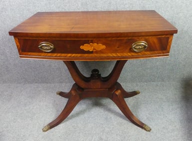CUSTOM INLAID HALL TABLE