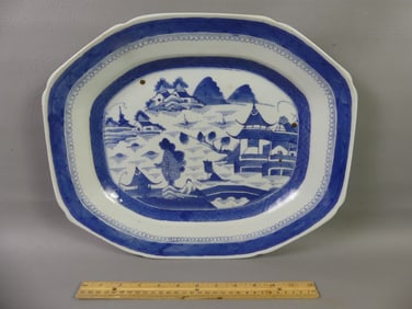 CHINESE EXPORT CANTON PLATTER