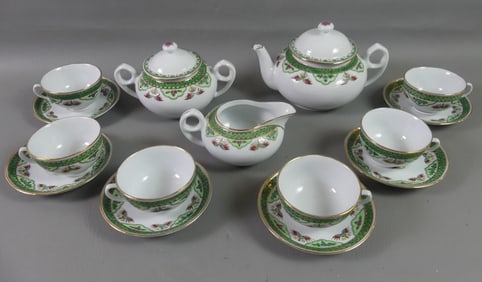 15 PC CHINESE TEA SET