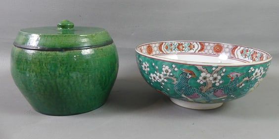 2 ASIAN CERAMIC ITEMS