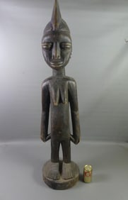 WOOD YORUBA CARVED FIGURE