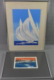 2 PRINTS: J. HAZEN & A. COWAN