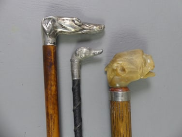 3 DOG RELATED CANES
