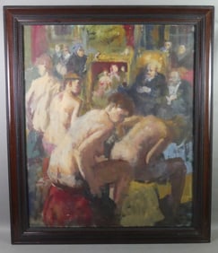 MICARELLI PAINTING OF BORDELLO