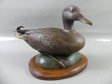 BRONZE MALLARD - F. HOPPE