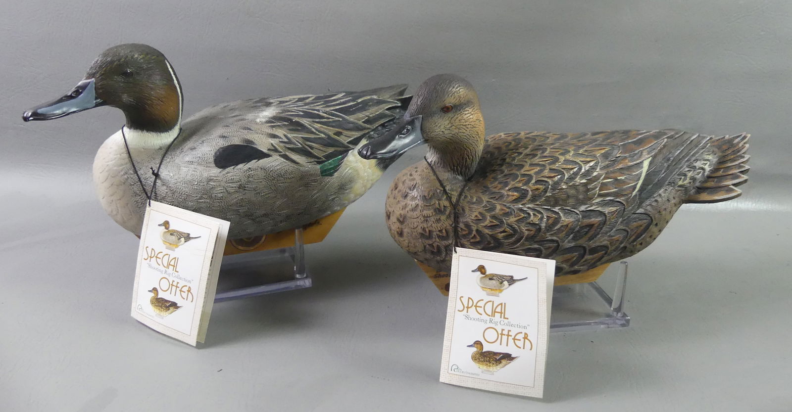 2 DUCKS UNLTD. SHOOTING RIG DECOYS (1 of 2)
