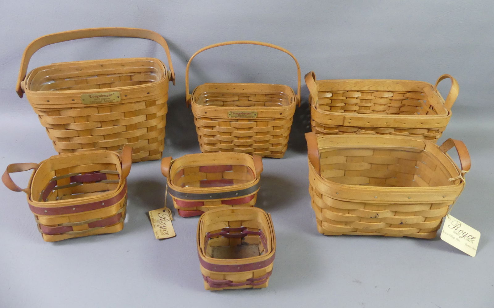 LOT LONGABERGER & OTHER BASKETS (1 of 2)
