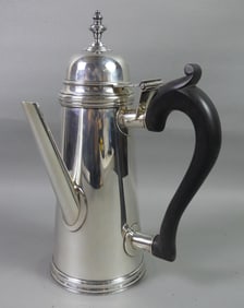 STIEFF STERLING SILVER COFFEE POT - COLONIAL WILLIAMSBURG
