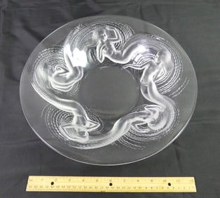 LALIQUE CALYPSO MERMAIDS BOWL