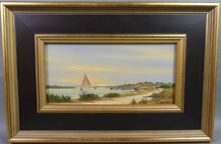 YVES PARENT PAINTING - MADAKET NANTUCKET