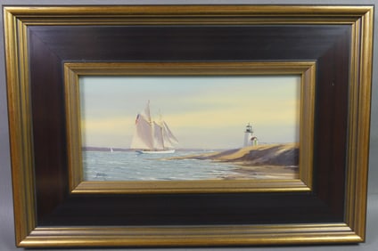YVES PARENT PAINTING - BRANT POINT NANTUCKET