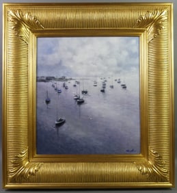 TOMAKAN PAINTING -  NANTUCKET SAILBOATS