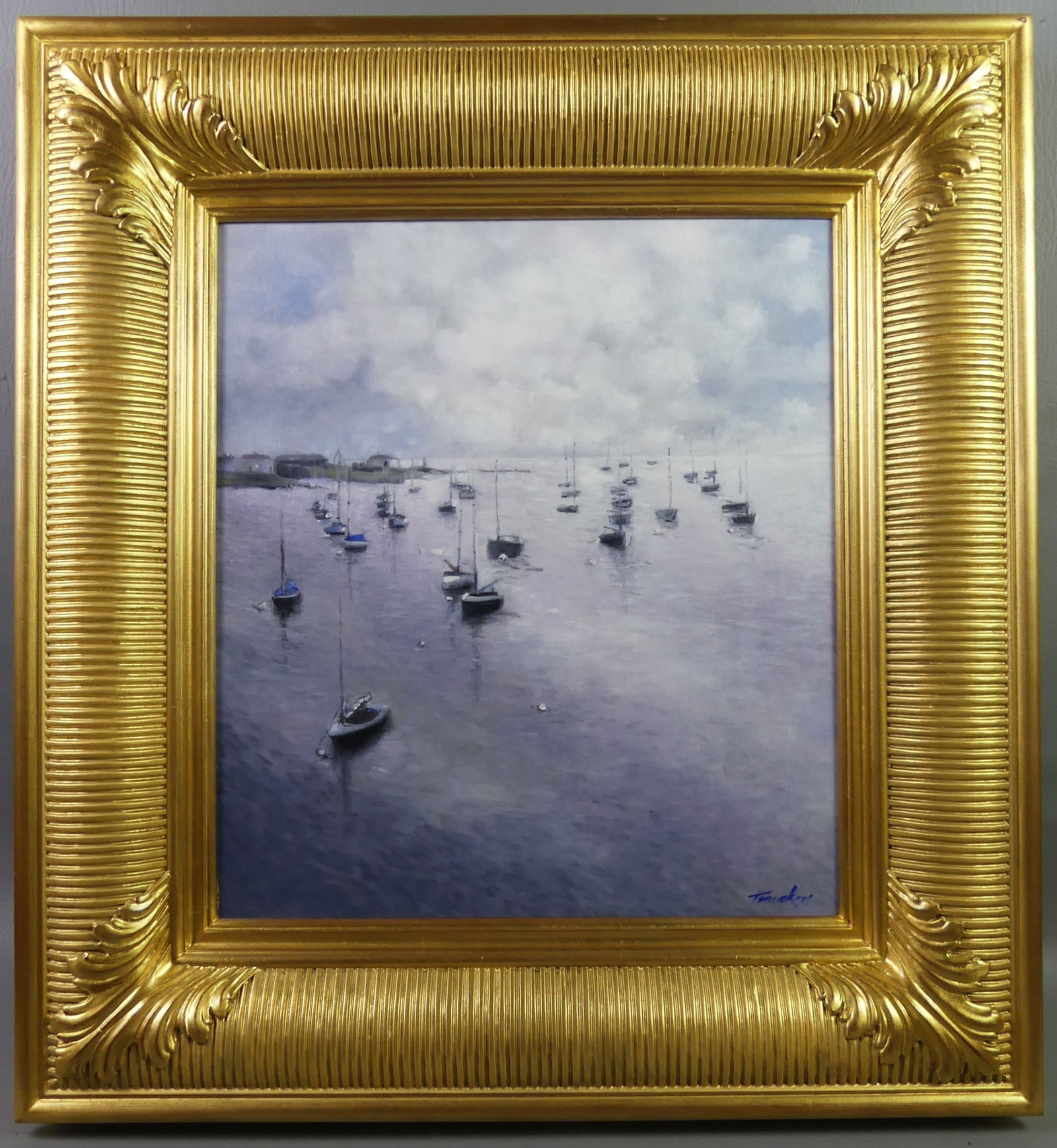 TOMAKAN PAINTING -  NANTUCKET SAILBOATS (1 of 2)