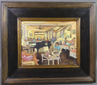 DEB SOSEBEE PAINTING - NANTUCKET GENRE