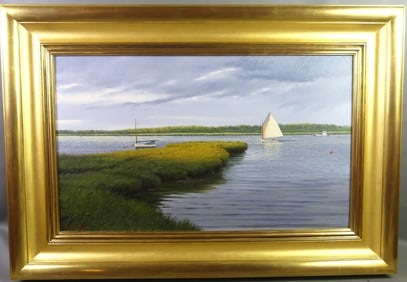 SERGIO ROFFO PAINTING - EEL POINT NANTUCKET