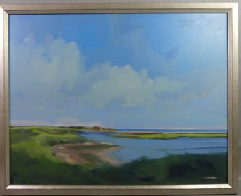 ANN SUTHERLAND PAINTING - TUCKERNUCK ISLAND