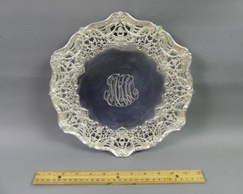 ROCOCCO STERLING TAZZA - BLACK, STARR & FROST