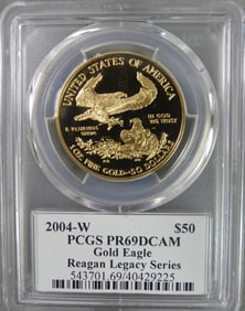 2004-W $50 GOLD COIN - GRADED