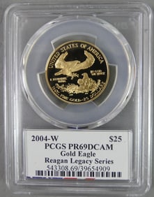 2004-W $25 GOLD COIN - GRADED