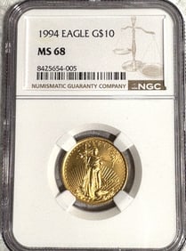 1994 GOLD EAGLE $10 COIN