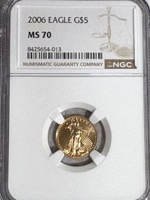 2006 GOLD EAGLE $5 COIN