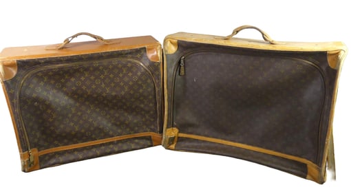 2 LOUIS VUITTON SUITCASES