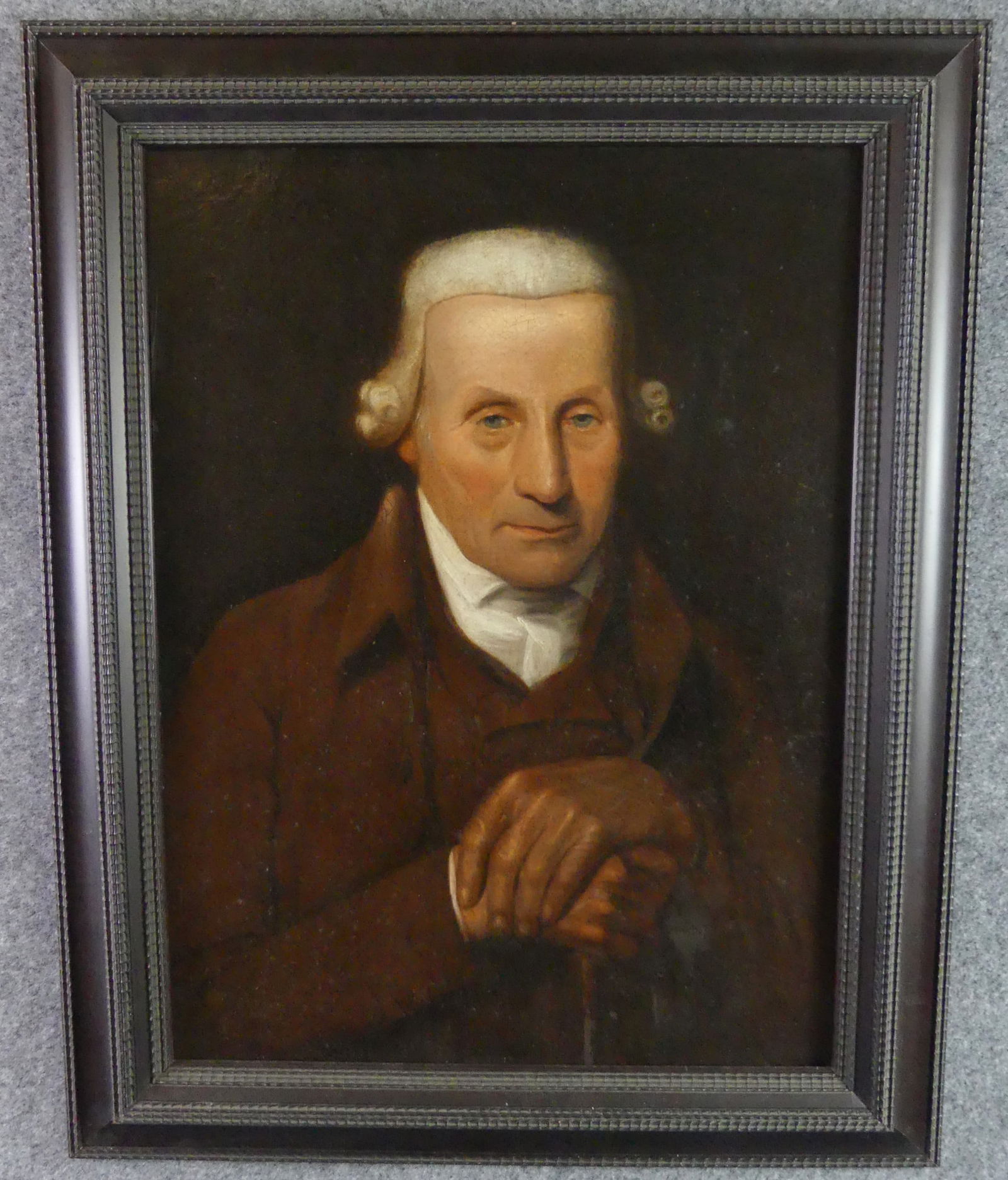 18TH C. AMERICAN PORTRAIT OF A GENTLEMAN (1 of 4)