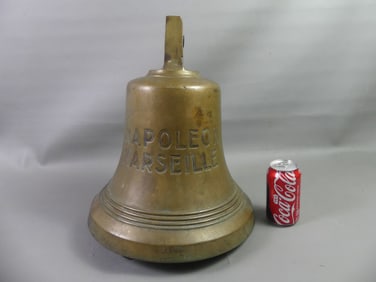 NAPOLEON III BRONZE CHAPEL BELL