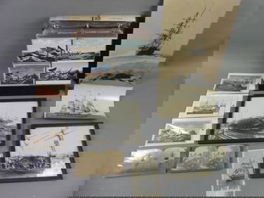 100 WHALING POSTCARDS & PHOTOS