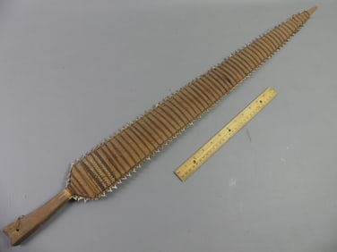 MICRONESIAN SHARKS TOOTH SWORD