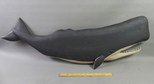 BECKENHAUPT 3 FT. WHALE PLAQUE