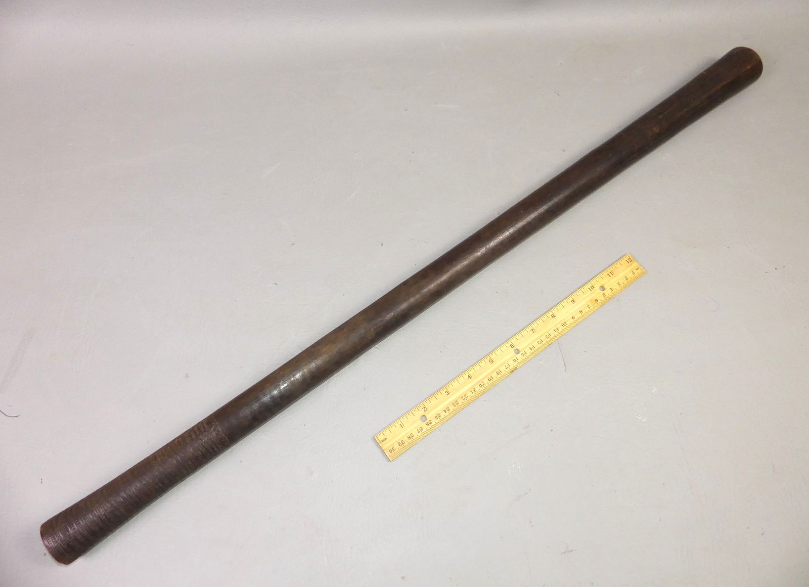 FIJI BOWAI WAR CLUB POLE (1 of 3)