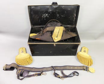 NAVAL HAT & EPAULETS - MARYLAND