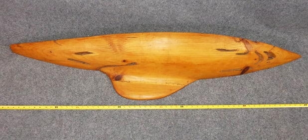 LARGE HALF HULL YACHT MODEL