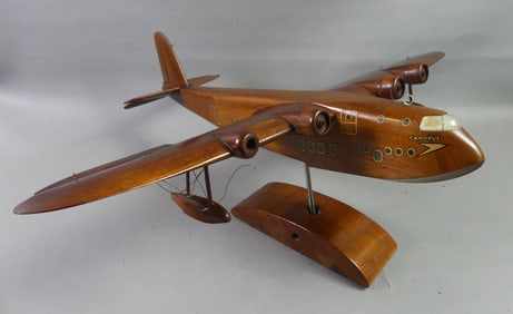 CANOPUS WOOD MODEL - SEAPLANE