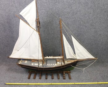 OLD SHIP MODEL FROM MAINE