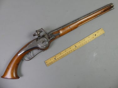 EARLY WHEELLOCK LONG PISTOL