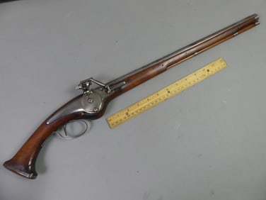 EARLY WHEELLOCK 26 IN PISTOL