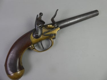 ANTIQUE EUROPEAN FLINTLOCK PISTOL