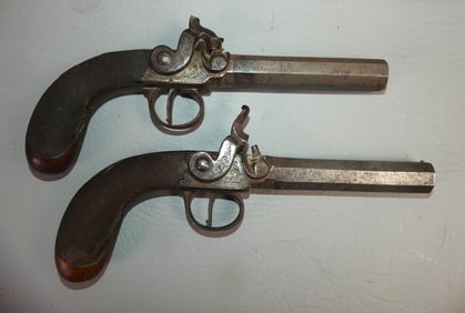 PR. BRADDELL IRISH DUELING PISTOLS