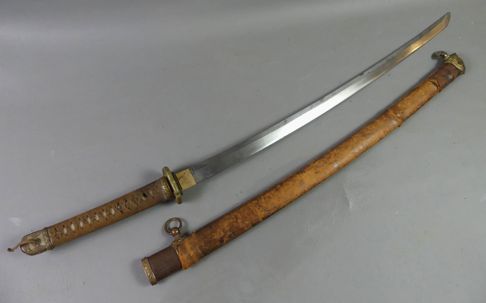ANTIQUE JAPANESE KATANA SWORD - SIGNED (1 of 12)