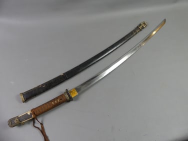 ANTIQUE JAPANESE KATANA SWORD - SIGNED