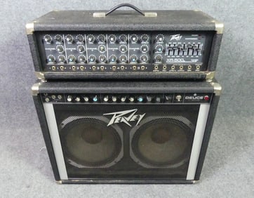 PEAVEY MODEL 212 AMP & XR-500 MIXER