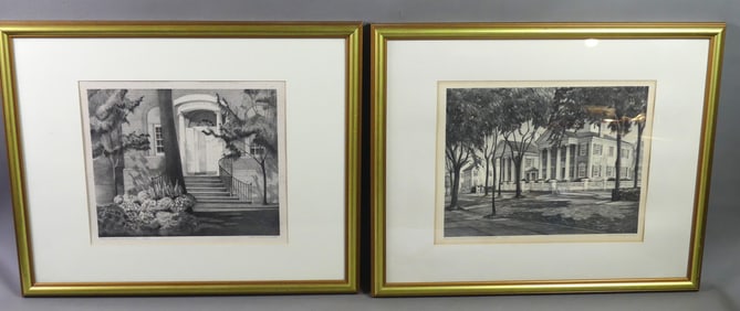 2 RUTH SUTTON PRINTS - NANTUCKET