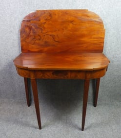PERIOD HEPPLEWHITE INLAID CARD TABLE